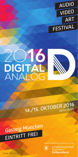 hier online - DIGITAL\ANALOG