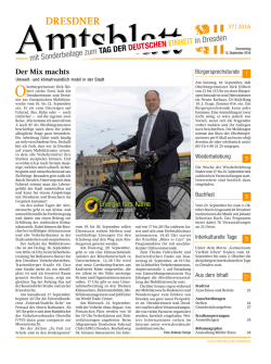Dresdner Amtsblatt 2016 KW 37