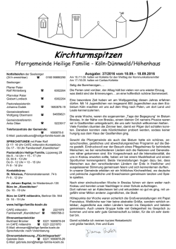 Kirchturmspitzen