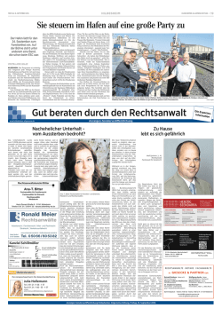Gut beraten durch den Rechtsanwalt