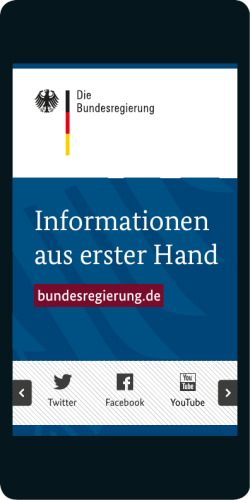 Informationen aus erster Hand: bundesregierung.de