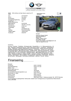 Finansering - Autohaus Degner GmbH