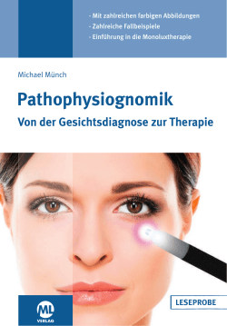 Pathophysiognomik - Münch Naturheilkunde