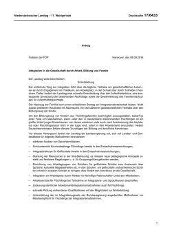 Drucksachen allgemein - Nieders&auml;chsischer Landtag