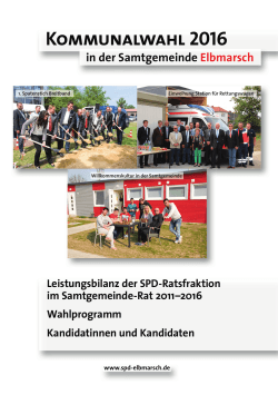 Kommunalwahl 2016 - SPD Landkreis Harburg