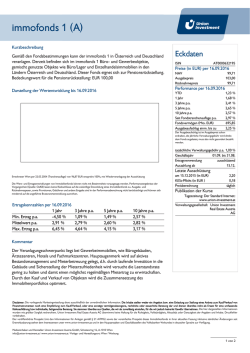 immofonds 1 - Union Investment