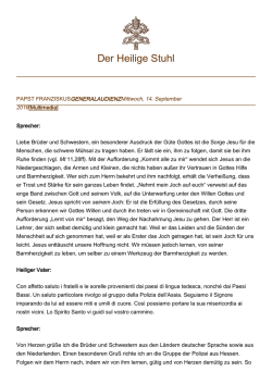Der Heilige Stuhl