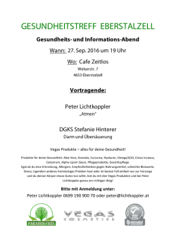 Information zu dieser Veranstaltung