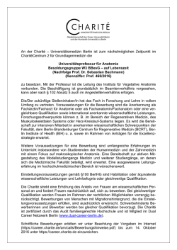 Im CharitéCentrum für Frauen-, Kinder und Jugendmedizin mit