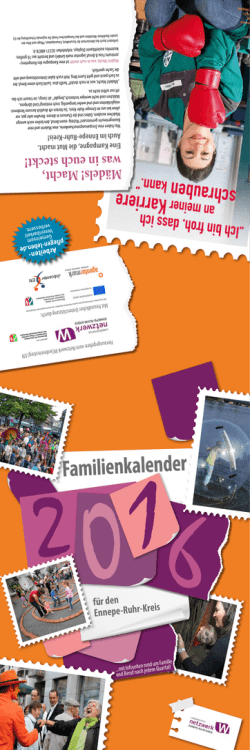 Familienkalender - Zentrum Frau in Beruf und Technik
