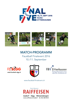 Match-Programm FF2016