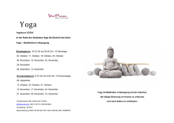 In der Ruhe der Gedanken liegt die Klarheit des Seins Yoga