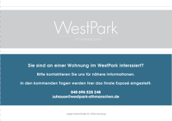 Expose - WestPark Othmarschen