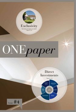 ONEpaper #4 - PropertyOne