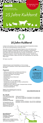 25 Jahre Kuhhorst - Meetingpoint Brandenburg