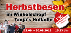 im Winkelschopf Tanja`s Hofl&auml;dle