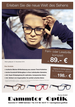 Infos - Dammtor Optik