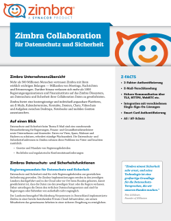 Zimbra Collaboration