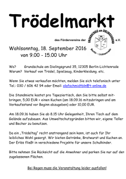 Informationen - in der Grundschule am Dielingsgrund