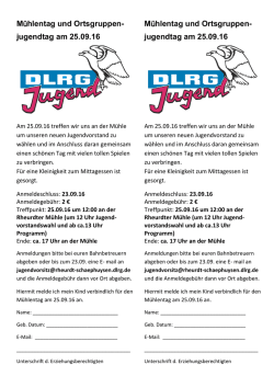 jugendtag am 25.09.16