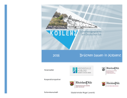 2016 Brücken bauen in Koblenz - Landespräventionsrat Rheinland