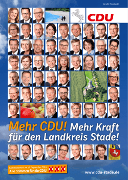 CDU Kreisprospekt 2016 - CDU