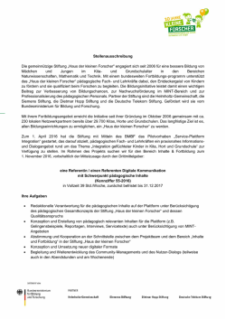 eine Referentin / einen Referenten Digitale Kommunikation