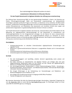Stiftung Neue Verantwortung