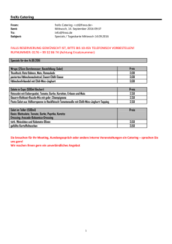 Unser Angebot am 14.09.2016 als PDF.