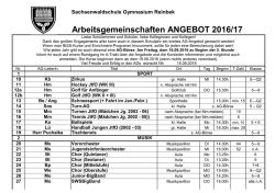 ist das aktuelle AG-Angebot bereits jetzt einzusehen.
