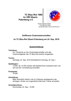 PDF hier - VFR Übach