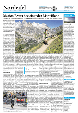 Marion Braun bezwingt den Mont Blanc - bei dem SV
