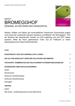 bromegghof - Kanton Solothurn