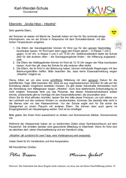 Hitzefrei - Karl-Wendel