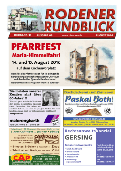 RR August - Der OIV