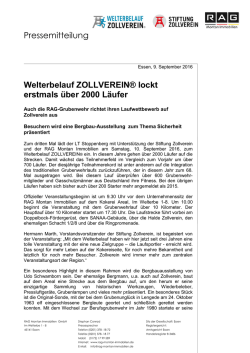 Herne, 27 - Welterbelauf Zollverein