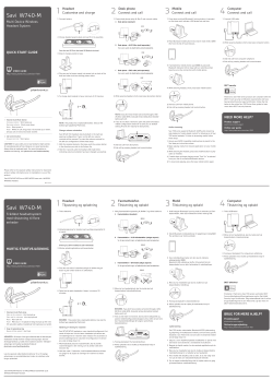 Savi W740-M - Plantronics