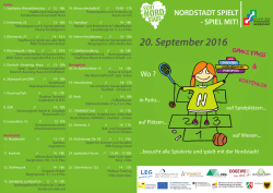 Flyer Vorderseite