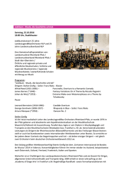 Jubil&auml;um - Musik, die Geschichte schrieb - Idar