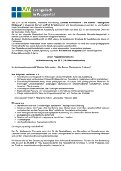 Die Stellenausschreibung im