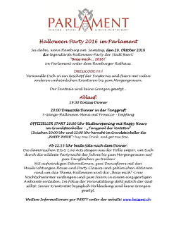 INFO Halloween Party 2016