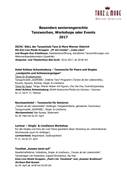 Herunterladen - Tanzen im Urlaub