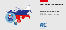 Russland nach der Wahl - Friedrich-Ebert