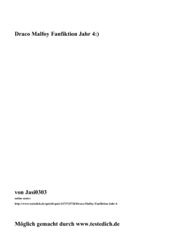 Draco Malfoy Fanfiktion Jahr 4:) von Jasi0303 M&ouml;glich gemacht