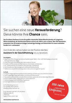 Hier zu den Details - Druckhaus Kaufmann