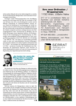 Ihre neue Ordination / Gruppenpraxis 1150 Wien, U