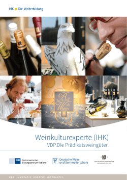 Weinkulturexperte (IHK)