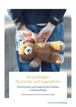Armutsfolgen für Kinder und Jugendliche