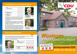 Hier ist Familie zu Hause