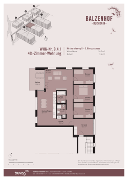WHG-Nr. 9.4.1 4½-Zimmer-Wohnung